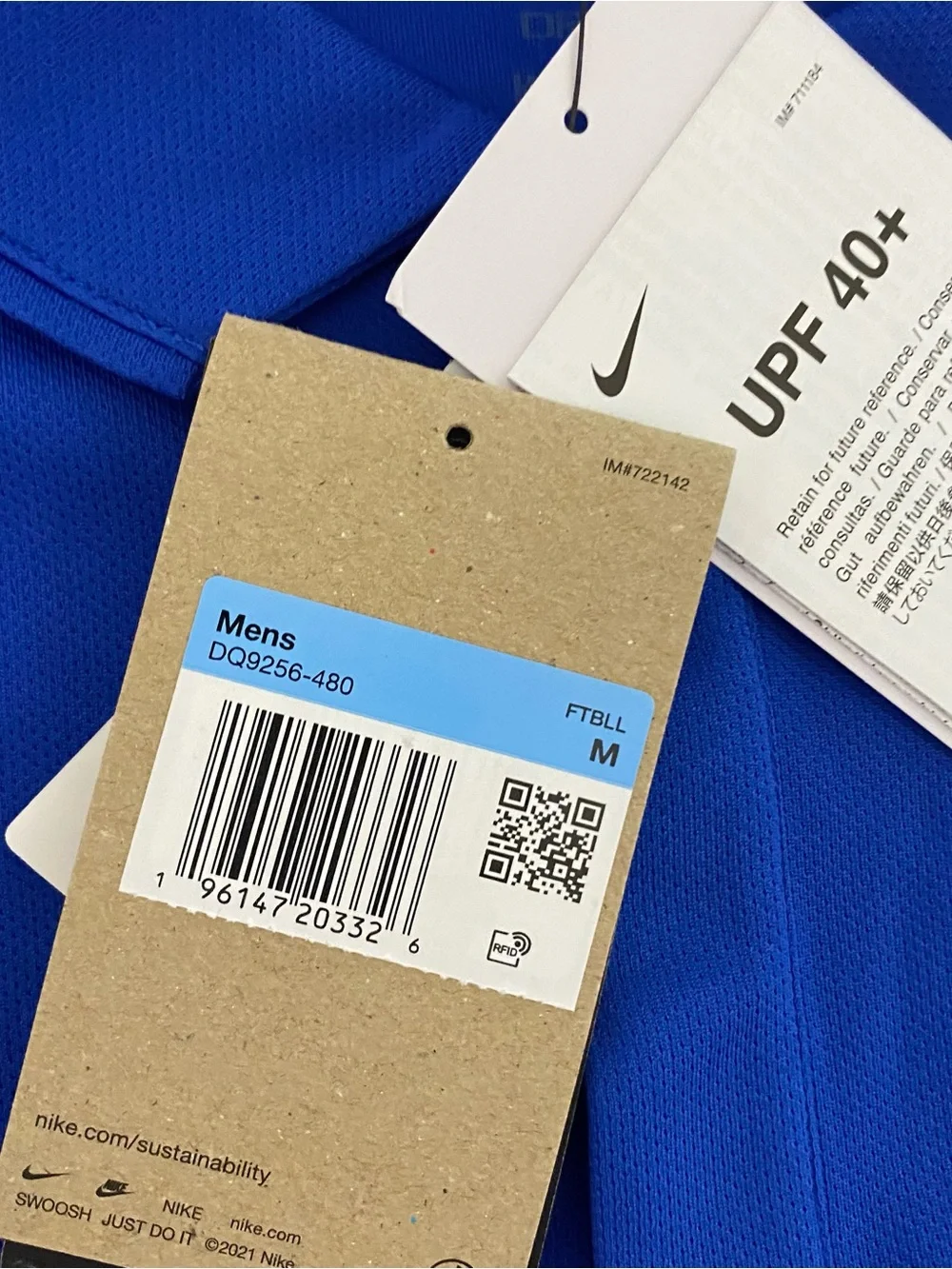 Nike Florida Gators Mens M Vintage Albert UPF 40 Polo Sideline Performance NWT